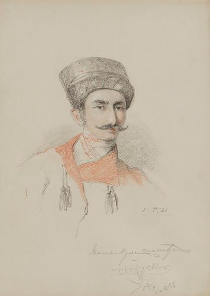 Manockjee Cursetjee by William Brockedon, pencil and chalk, 1841, NPG 2515(92) (CC BY-NC-ND 3.0)