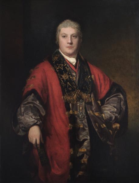 Painted portrait of Henry Frederick, Duke of Cumberland, wearing an embroidered Grand Master's collar